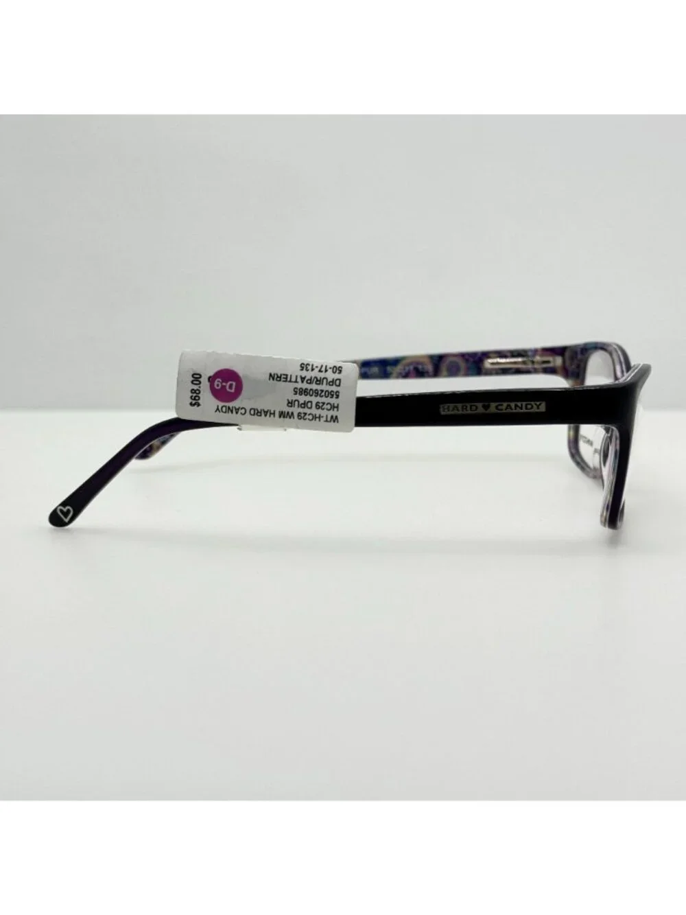 Hard Candy HC29 DPUR Eyeglasses Eye Glasses Frames 50-17-135